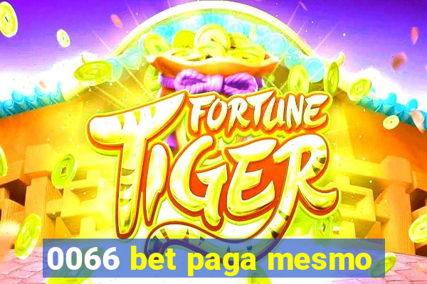 0066 bet paga mesmo